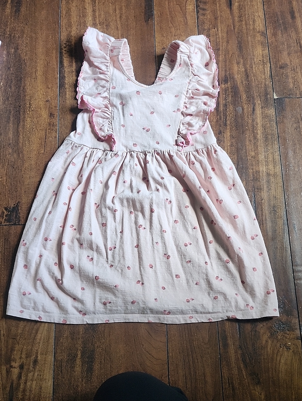 3/$15! Modern Moments By Gerber 5t Girls' Pink Ruffle Strawberry Sundress